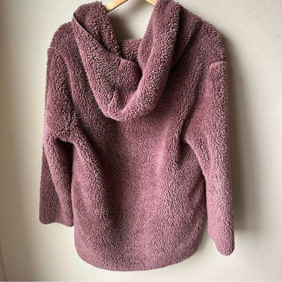 PINK Victoria’s Secret open front sherpa teddy cardigan - Picture 3 of 9